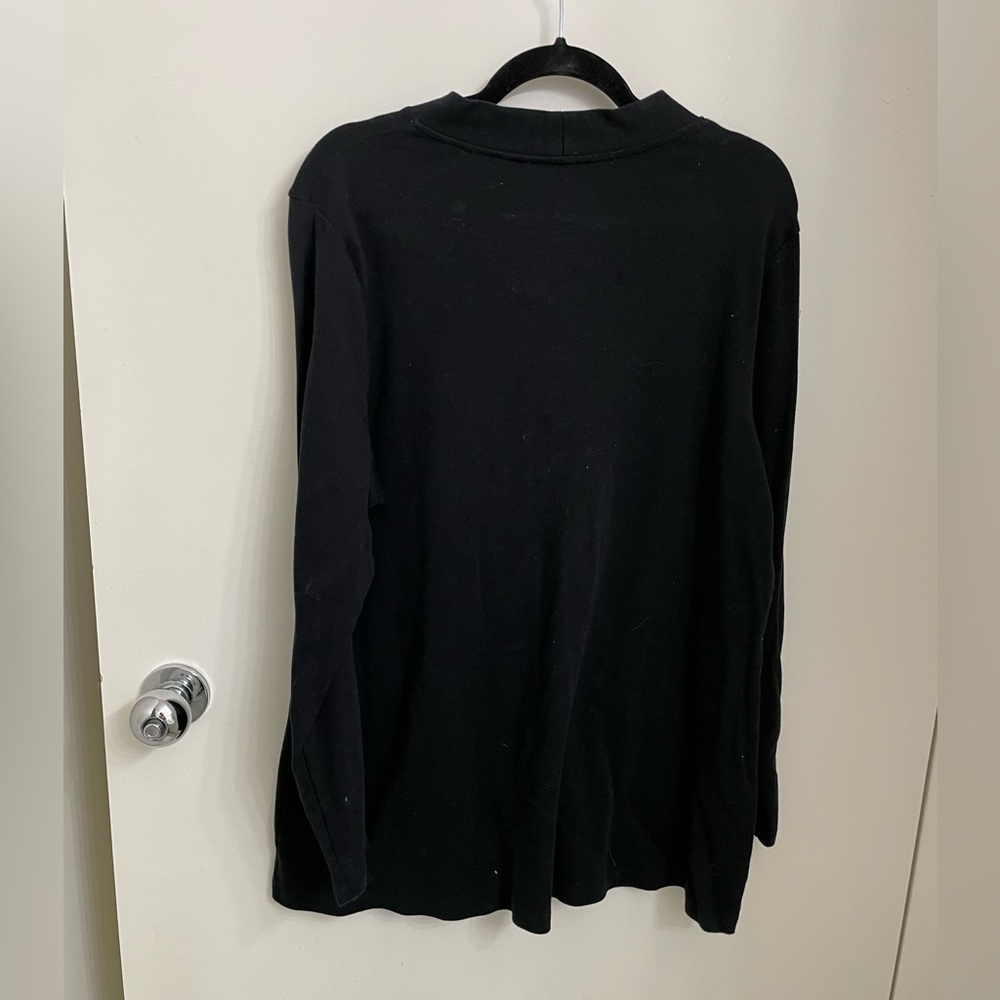 Isaac Mizrahi button front cardigan - Picture 4 of 6
